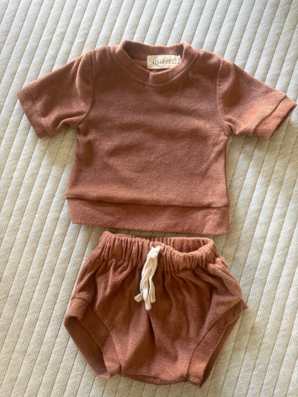 Field Day Infant Terracotta Terry Matching Set